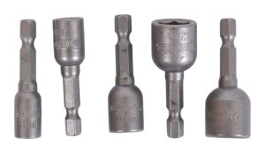 Набор магнитных торцевых головок Makita, 8-13 мм, 4 шт., B-57554