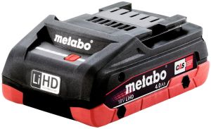Аккумулятор Metabo LiHD, Li-Ion, 18 В, 4 Ач (625367000)