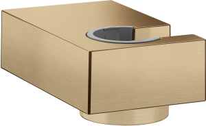 Держатель ручного душа hansgrohe Porter E 28387140, шлифованная бронза