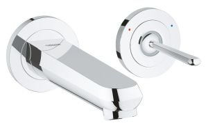 Внешняя часть смесителя для раковины GROHE Eurodisc Joy на 2 отверстия, M-Size, хром (19968000)