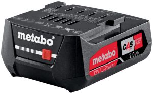 Аккумулятор Metabo LiPOWER, Li-Ion, 12 В, 2 Ач (625406000)