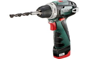 Дрель-шуруповерт аккумуляторный Metabo PowerMaxx BS (2 акк.), 600984000
