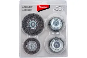 Набор проволочных щеток для дрели Makita, (D-65729)