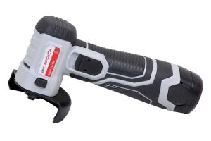 Аккумуляторная угловая шлифмашина ИНТЕРСКОЛ УШМ-76/12В, 12 В, 76 мм, 18650 об/мин, с 2 АКБ 2 Ач и ЗУ