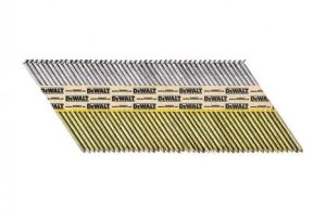 Гвозди DEWALT DNPT28R63Z, для DCN692/DCN690P2, 2,8 x 63 мм, 33°/34°, Без покрытия, Не устойчивы к корозии, Ребристые, 2200 шт.