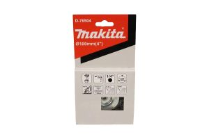 Щетка проволочная дисковая Makita 100 мм, (D-76504)
