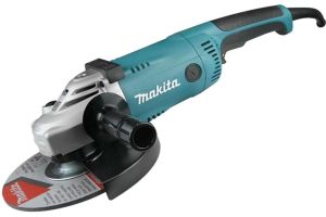 Угловая шлифмашина Makita GA9020SFK, 2200 Вт, 230 мм, 6600 об/мин