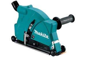 Кожух для штробления с пылеотводом для шлифмашин Makita 230 мм на роликах, 198379-2