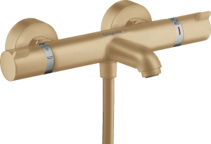 Термостат для ванны hansgrohe Ecostat Comfort внешнего монтажа 13114140, шлифованная бронза