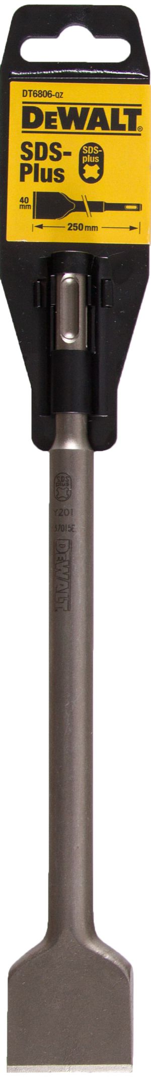 Зубило по плитке DEWALT DT6806, SDS-Plus, 250 x 40 мм