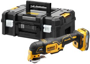 Аккумуляторный реноватор DEWALT DCS356E1T, 18 В, 20000 кол/мин, с АКБ 1.7 Ач, без ЗУ, в кейсе TSTAK (DCS356E1T-XJ)