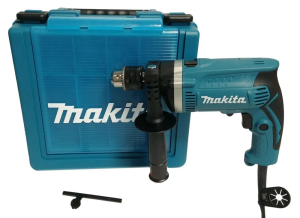 Ударная сетевая дрель Makita HP1630K, в кейсе