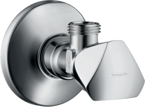 Вентиль угловой hansgrohe 3/8 13902000, хром