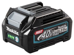 Аккумулятор Makita BL4025, Li-Ion, 40 В, 2.5 Ач (632N82-4)