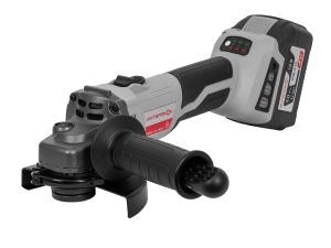 Аккумуляторная угловая шлифмашина ИНТЕРСКОЛ УШМ-125/18ВЭ, 18 В, 125 мм, 8500 об/мин, с АКБ 4 Ач и ЗУ, в кейсе (684.4.1.70)