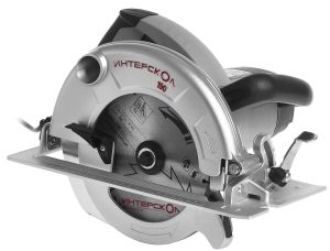 Пила циркулярная ИНТЕРСКОЛ ДП-190/1600М, 1600 Вт, 190 мм, 4800 об/мин (97.1.1.20)