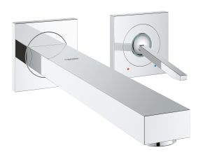 Внешняя часть смесителя для раковины GROHE Eurocube Joy на 2 отверстия, хром (19998000)