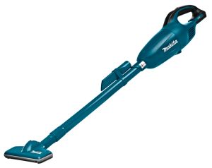 Аккумуляторный строительный пылесос Makita DCL181FZ, 18 В, 0.65 л, без АКБ и ЗУ, с комплектом аксессуаров