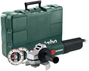 Угловая шлифмашина Metabo WEQ 1400-125, 1400 Вт, 125 мм, 11500 об/мин, в кейсе (600347510)