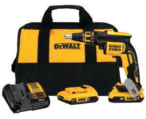 Аккумуляторный ленточный шуруповерт DEWALT DCF620D2, 18 В, 30 Нм, c 2 АКБ 2 Ач и ЗУ, в сумке (DCF620D2-QW)
