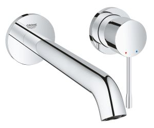 Внешняя часть смесителя для раковины GROHE Essence скрытого монтажа, на 2 отверстия, L-Size, хром (29193001)