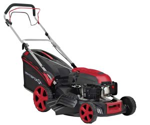 Бензиновая газонокосилка ИНТЕРСКОЛ ГБ-53/196СБ, 6 л.с, 196 см³, 3000 об/мин, 65 л (933.0.0.70)