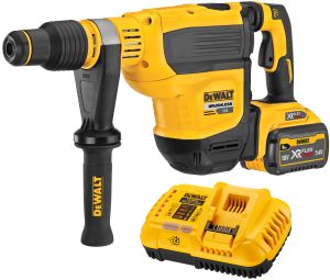Аккумуляторный перфоратор DEWALT DCH614X1, 54 В, 10.5 Дж, 2900 уд/мин, с АКБ 3 Ач и ЗУ (DCH614X1N-XJ)