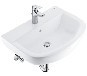 Набор для ванной GROHE Bau: раковина 60 + смеситель BauFlow (39644000)