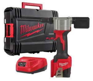 Аккумуляторный заклепочный пистолет Milwaukee M12 BPRT-201X, 12 В, с АКБ 2 Ач и ЗУ, в кейсе, 4933464405