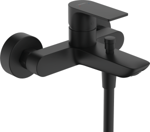Смеситель для ванны hansgrohe Rebris E, внешнего монтажа 72450670, матовый черный
