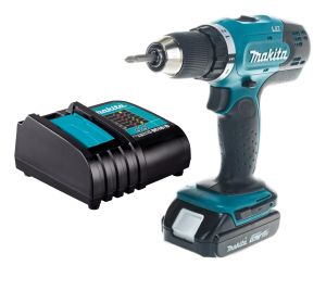 Аккумуляторная дрель-шуруповерт Makita DDF453SYX5, 18 В, 1300 об/мин, с АКБ 1.5 Ач и ЗУ