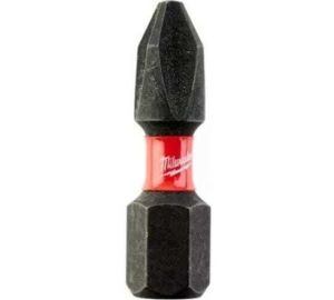 Бита Milwaukee Shockwave, PH2, 25 мм, 10 шт., 4932430853