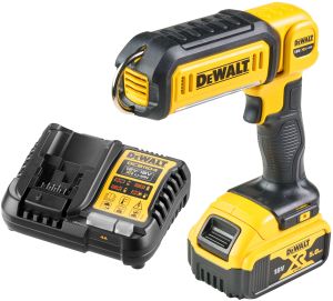 Аккумуляторный фонарь DEWALT DCL050P1, 18 В, 500 лм, с АКБ 5 Ач и ЗУ (DCL050P1N-XJ)