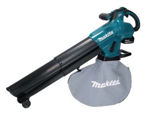 Аккумуляторная воздуходувка Makita DUB187T001, 18 В, 252 м³/ч, с АКБ 5 Ач и ЗУ