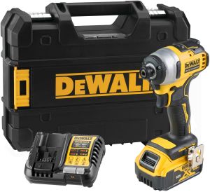 Аккумуляторный шуруповерт DEWALT DCF809P1T, 18 В, 190 Нм, 3200 уд/мин, с АКБ 5 Ач и ЗУ, в кейсе (DCF809P1NT-XJ)