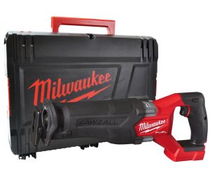 Аккумуляторная сабельная пила Milwaukee M18 FSZ-0X, 18 В, 3000 ход/мин, без АКБ и ЗУ, в кейсе, 4933478293