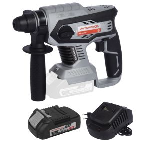 Аккумуляторный перфоратор ИНТЕРСКОЛ ПА-24/18В, 18 В, 2.2 Дж, 5300 уд/мин, с АКБ 2 Ач и ЗУ, в кейсе (579.0.0.70-B2C)