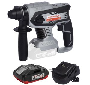 Аккумуляторный перфоратор ИНТЕРСКОЛ ПА-24/18В, 18 В, 2.2 Дж, 5300 уд/мин, с АКБ 4 Ач и ЗУ, в кейсе (579.0.0.70-B4C)