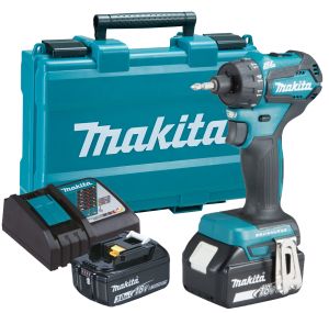 Аккумуляторная дрель-шуруповерт Makita DDF083RFE, 1700 об/мин, с 2 АКБ 3 Ач и ЗУ, в кейсе