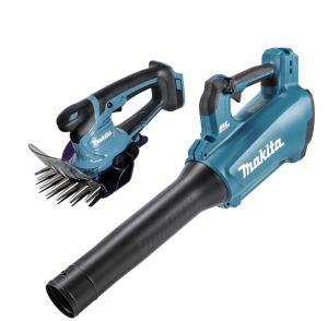 Аккумуляторный набор садовой техники Makita, 18 В: садовые ножницы DUM604 + воздуходув DUB184, без АКБ и ЗУ