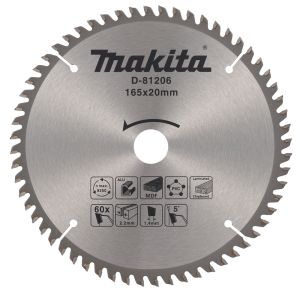 Диск пильный Makita STANDARD, 165х20х2.2 мм, 20 шт. (D-81206-20)
