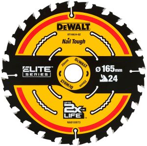 Пильный диск по дереву DEWALT DT10400, 165х20х1.65 мм, 20 шт. (DT10400-QZ-20)
