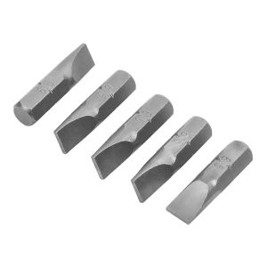 Бита ИНТЕРСКОЛ плоская SL6,5х1,2, длина 25 мм, хвостовик 1/4", 5 шт., 2042402500650