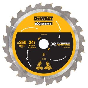 Пильный диск DeWALT XR DT99571, 250 мм., 24 TPI