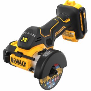 Аккумуляторная отрезная машина DEWALT DCS438P1, 18 В, 76 мм, 20000 об/мин, с АКБ 5 Ач и ЗУ (DCS438P1N-XJ)