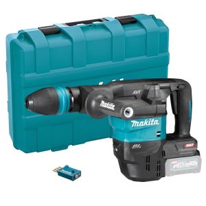 Аккумуляторный отбойный молоток Makita SDS max 40 В  9,4 Дж без акб и з/у, в кейсе, HM001GZ02