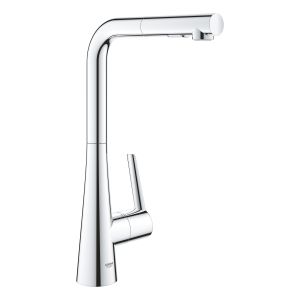Смеситель для кухни GROHE Zedra с вытяжным душем 2jet, хром (32553002)