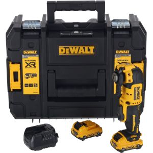 Аккумуляторный реноватор DEWALT DCS353D2, 12 В, 18000 кол/мин, с 2 АКБ 2 Ач и ЗУ, в кейсе TSTAK (DCS353D2-QW)