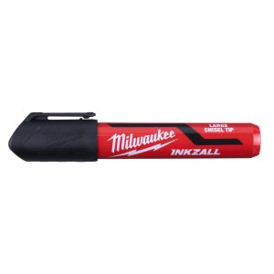 Маркер Milwaukee Inkzall для стройплощадки, большой, черный, 4932471555