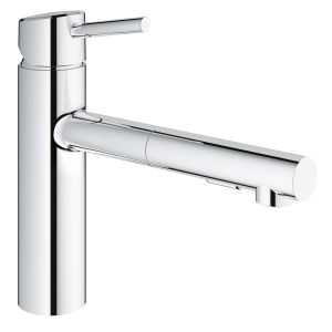 Смеситель для кухни GROHE Concetto с вытяжным душем, хром (30273001)